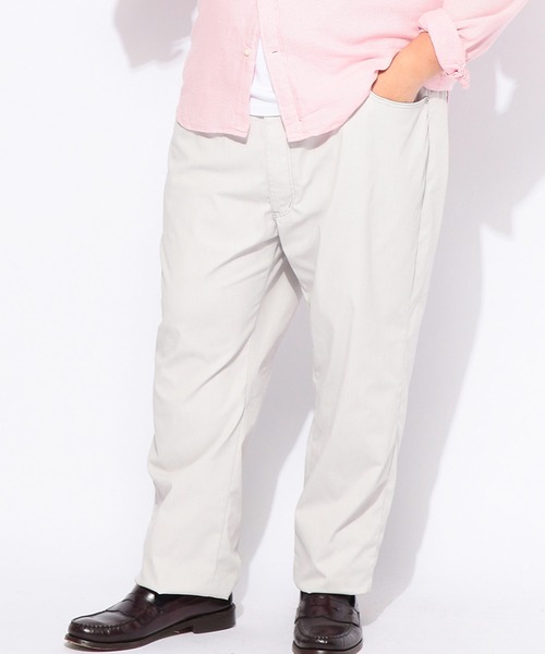 EDWIN(エドウィン)の「パンツ メンズ 大きいサイズ JERSEYS COOL ストレッチ レギュラーストレート ジーンズ EDWIN (エドウィン)(デニムパンツ・メンズ・ライトベージュ・4L/3L/2L)」の2枚目の写真