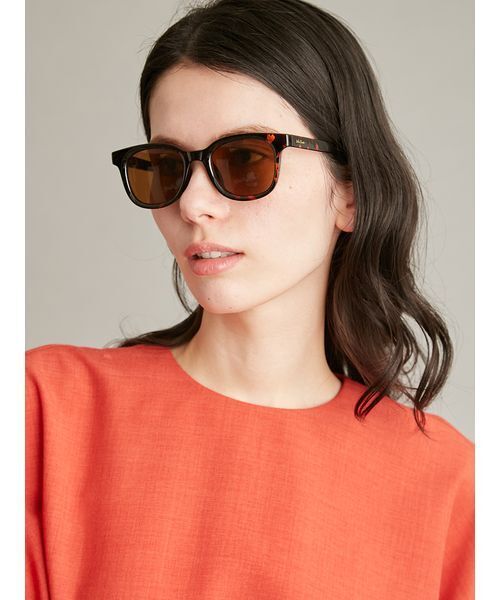 Mila Owen（ミラオーウェン）の「【EYE-CONIC SUMMER】ウエリントンサングラス（サングラス・レディース・ブラウン・F）」の10枚目の写真
