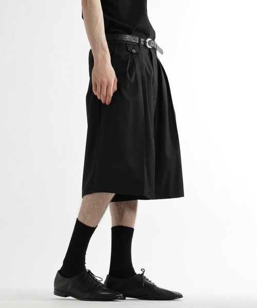 HARE(ハレ)の「3タックワイドショートパンツ(HARE)(その他パンツ・メンズ・ブラック/グレー・FREE)」の8枚目の写真