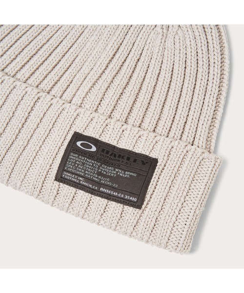 OAKLEY(オークリー)の「オークリー FGL SP BEANIE 25.0/FGL/ 帽子/ビーニー/春夏用/OAKLEY(ニットキャップ/ビーニー・メンズ・オフホワイト・ONE SIZE)」の2枚目の写真
