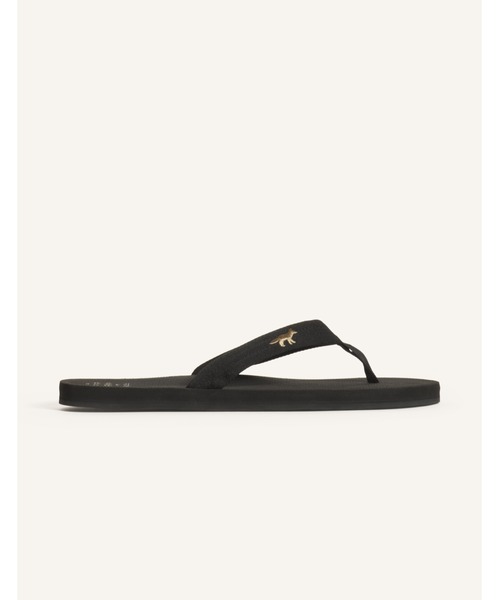 Indosole(インドソール)の「MAISON KITSUNE x INDOSOLE EASY LIVING(サンダル・メンズ・ブラック・39/40/41/42/43/44)」の1枚目の写真