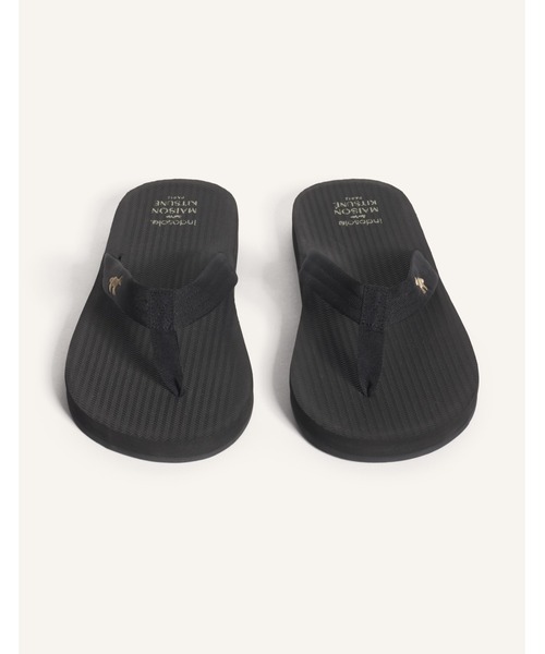 Indosole(インドソール)の「MAISON KITSUNE x INDOSOLE EASY LIVING(サンダル・メンズ・ブラック・39/40/41/42/43/44)」の6枚目の写真