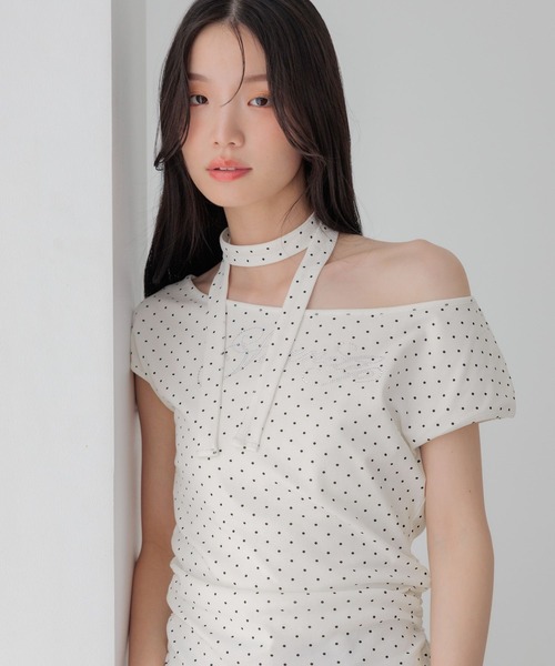 Heather(ヘザー)の「リボンラインストーンTEE 1042465(Tシャツ/カットソー・レディース・ブラック系その他/ホワイト系その他/イエロー・FREE)」の11枚目の写真