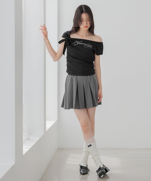 Heather(ヘザー)の「リボンラインストーンTEE 1042465(Tシャツ/カットソー・レディース・ブラック系その他/ホワイト系その他/イエロー・FREE)」の17枚目の写真