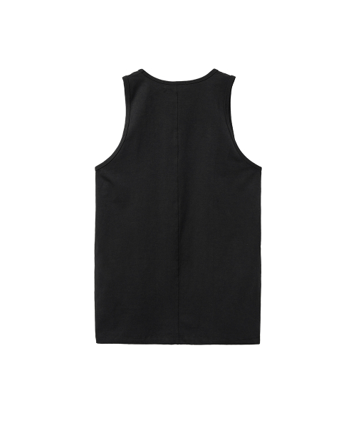 MISEKISEOUL MEN（ミセキソウルメンズ）の「Basic layered sleeveless BLACK（Tシャツ/カットソー・メンズ・その他・2/3）」の3枚目の写真