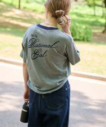 Rational Girl コットンフライスリンガーTEE