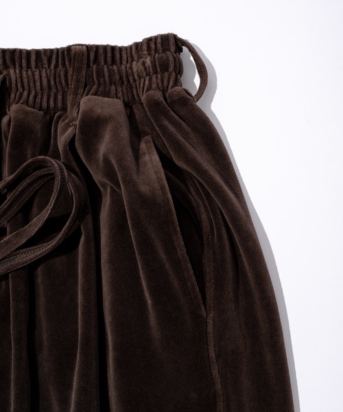 CASPER JOHN(キャスパージョン)の「Fade velor pants/フェードベロアパンツ(その他パンツ・メンズ・ブラック/ブラウン・X-SMALL/LARGE/MEDIUM/SMALL)」の12枚目の写真