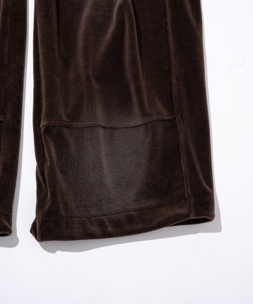 CASPER JOHN(キャスパージョン)の「Fade velor pants/フェードベロアパンツ(その他パンツ・メンズ・ブラック/ブラウン・X-SMALL/LARGE/MEDIUM/SMALL)」の13枚目の写真