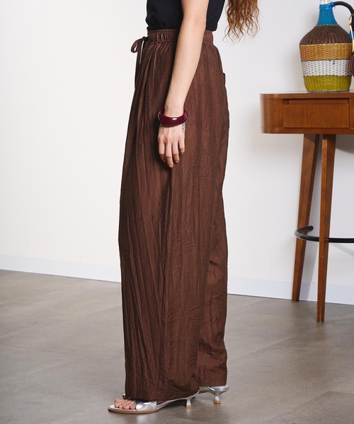 ROSE BUD(ローズバッド)の「EASY NATURAL PANTS(その他パンツ・レディース・ブラック/ブラウン/ピンク・S/M)」の5枚目の写真