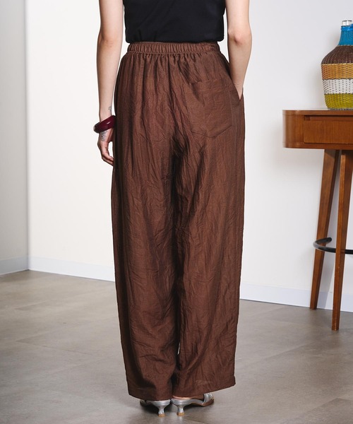 ROSE BUD(ローズバッド)の「EASY NATURAL PANTS(その他パンツ・レディース・ブラック/ブラウン/ピンク・S/M)」の6枚目の写真