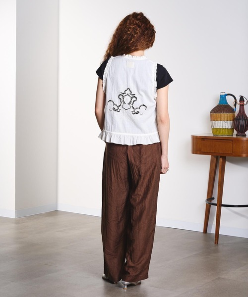 ROSE BUD(ローズバッド)の「EASY NATURAL PANTS(その他パンツ・レディース・ブラック/ブラウン/ピンク・S/M)」の9枚目の写真