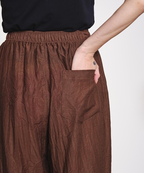 ROSE BUD(ローズバッド)の「EASY NATURAL PANTS(その他パンツ・レディース・ブラック/ブラウン/ピンク・S/M)」の13枚目の写真