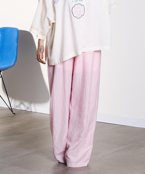 ROSE BUD(ローズバッド)の「EASY NATURAL PANTS(その他パンツ・レディース・ブラック/ブラウン/ピンク・S/M)」の15枚目の写真