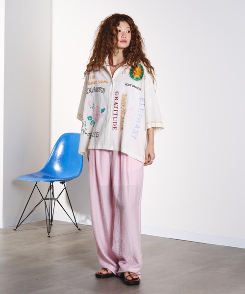 ROSE BUD(ローズバッド)の「EASY NATURAL PANTS(その他パンツ・レディース・ブラック/ブラウン/ピンク・S/M)」の16枚目の写真