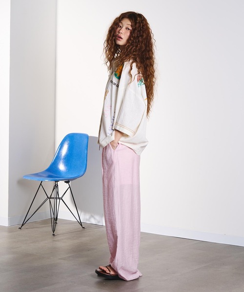 ROSE BUD(ローズバッド)の「EASY NATURAL PANTS(その他パンツ・レディース・ブラック/ブラウン/ピンク・S/M)」の17枚目の写真