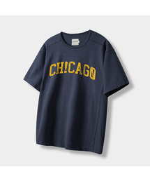 USAアーチロゴセミクロップ半袖Tシャツ_4カラー