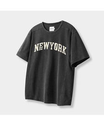 USAアーチロゴセミクロップ半袖Tシャツ_4カラー