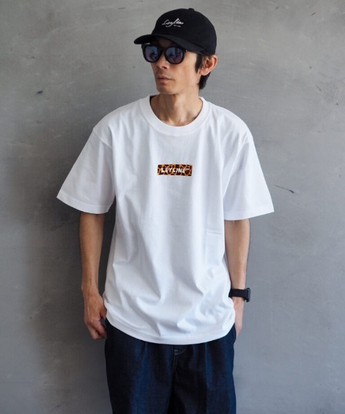 Leyline(レイライン)の「【Leyline】Animal box logo tee / ボックスロゴ レギュラーフィットTシャツ(Tシャツ/カットソー・メンズ・ホワイト/ブラック・LARGE/X-LARGE)」の1枚目の写真