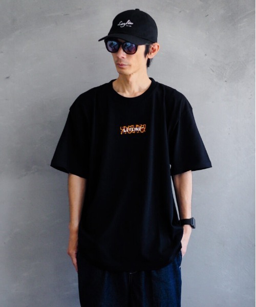 Leyline(レイライン)の「【Leyline】Animal box logo tee / ボックスロゴ レギュラーフィットTシャツ(Tシャツ/カットソー・メンズ・ホワイト/ブラック・LARGE/X-LARGE)」の2枚目の写真