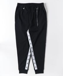 RIBBED TAPEDTRACK PANTS