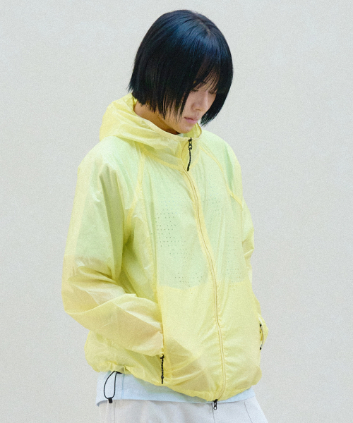 SLOWACID（スローアシッド）の「シリンダーウィンドブレーカー [イエロー]（ナイロンジャケット・レディース・その他・SMALL/MEDIUM/LARGE）」の4枚目の写真