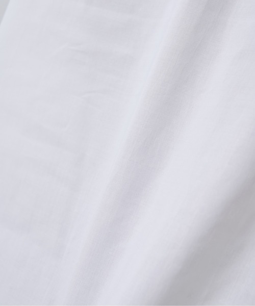 GURTWEIN（ ガーウィン）の「【GURTWEIN/ガーウィン】Cotton poplin ruffle cuffed boxy blouse（シャツ/ブラウス・レディース・ブラック/ホワイト・S）」の16枚目の写真