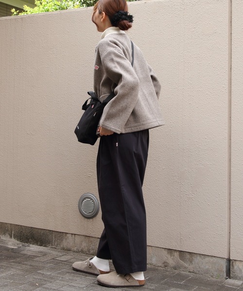 DANTON(ダントン)の「DANATON/ダントン イージーパンツ EASY PANTS DT-E0212 CNO(チノパンツ・レディース・ベージュ/ネイビー・38)」の10枚目の写真