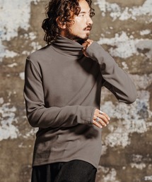 mlt5764- 指ぬき付き起毛タートルネックカットソー(JIH-R1199)