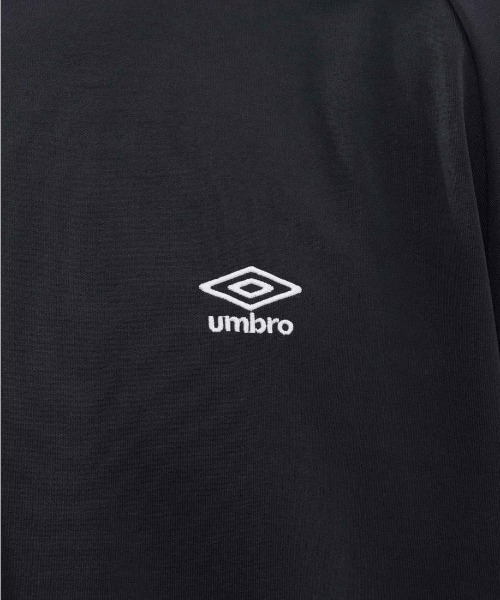 UMBRO(アンブロ)の「umbro/アンブロ ダンボールニットオーバーサイズ半袖シャツ(Tシャツ/カットソー・メンズ・ネイビー/オフホワイト/グレイッシュブルー・S/L/O/M)」の18枚目の写真
