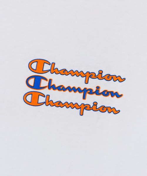 Champion(チャンピオン)の「【Champion/チャンピオン】メンズ ベーシック ショートスリーブTシャツ(Tシャツ/カットソー・メンズ・グレー/ブラック/オリーブ/ホワイト・LARGE/X-LARGE/MEDIUM)」の17枚目の写真