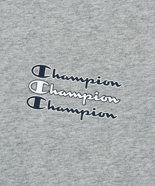 Champion(チャンピオン)の「【Champion/チャンピオン】メンズ ベーシック ショートスリーブTシャツ(Tシャツ/カットソー・メンズ・グレー/ブラック/オリーブ/ホワイト・LARGE/X-LARGE/MEDIUM)」の12枚目の写真