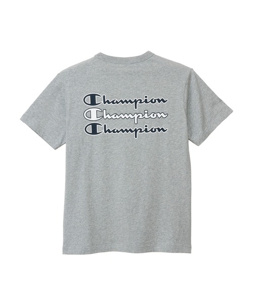 Champion(チャンピオン)の「【Champion/チャンピオン】メンズ ベーシック ショートスリーブTシャツ(Tシャツ/カットソー・メンズ・グレー/ブラック/オリーブ/ホワイト・LARGE/X-LARGE/MEDIUM)」の15枚目の写真