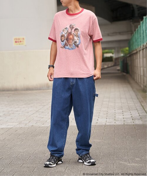 VENCEEXCHANGE（ヴァンスエクスチェンジ）の「『 E.T. 』デザイン リンガーTシャツ（Tシャツ/カットソー・メンズ・グレー/レッド/ネイビー・M/L/LL/S）」の14枚目の写真