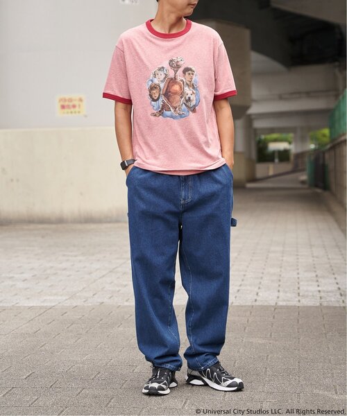 VENCEEXCHANGE（ヴァンスエクスチェンジ）の「『 E.T. 』デザイン リンガーTシャツ（Tシャツ/カットソー・メンズ・グレー/レッド/ネイビー・M/L/LL/S）」の15枚目の写真