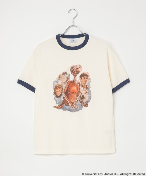 VENCEEXCHANGE（ヴァンスエクスチェンジ）の「『 E.T. 』デザイン リンガーTシャツ（Tシャツ/カットソー・メンズ・グレー/レッド/ネイビー・M/L/LL/S）」の18枚目の写真