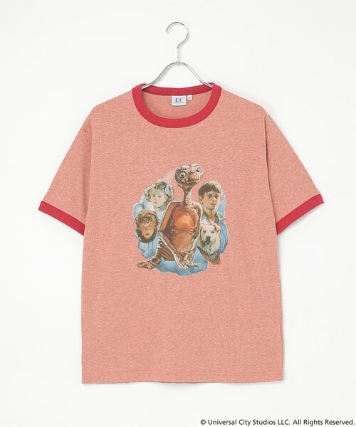 VENCEEXCHANGE（ヴァンスエクスチェンジ）の「『 E.T. 』デザイン リンガーTシャツ（Tシャツ/カットソー・メンズ・グレー/レッド/ネイビー・M/L/LL/S）」の19枚目の写真