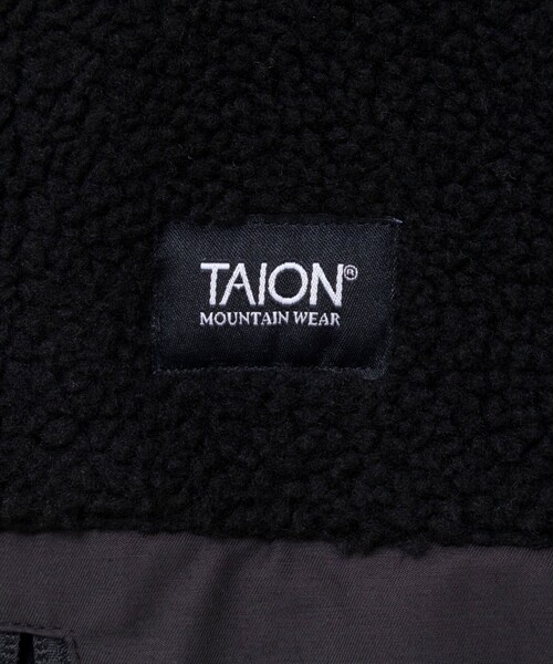 NOLLEY’S（ノーリーズ）の「◇【WEB限定】【TAION/タイオン】ボア×ダウンフーミドル丈ダウン(リバーシブル)（ダウンジャケット/コート・レディース・ネイビー/ブラック・S/M）」の21枚目の写真