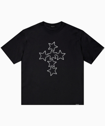 SP スタークロス 半袖Tシャツ ブラック