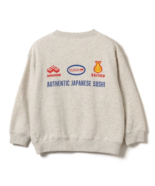 BEAMS mini(ビームスミニ)の「【WEB限定】たべもの プリント スウェット 2026FW(90~140cm)通園 通学 キッズ 公園(スウェット・キッズ・ホワイト系その他3/イエロー系その他4・120/110/100/90/140/130)」の9枚目の写真