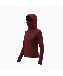 Face Cover Zip Up Jersey_Red