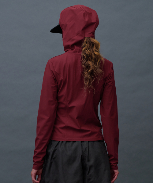 MENASOO(ミナス)の「Face Cover Zip Up Jersey_Red(ナイロンジャケット・レディース・レッド・SMALL/MEDIUM/LARGE/X-LARGE)」の19枚目の写真