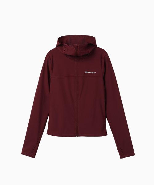 MENASOO(ミナス)の「Face Cover Zip Up Jersey_Red(ナイロンジャケット・レディース・レッド・SMALL/MEDIUM/LARGE/X-LARGE)」の21枚目の写真