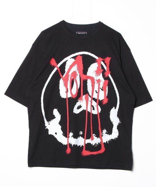 Y-3(ワイスリー)の「Y-3 CHITO GRAPHIC SHORT SLEEVE TEE(Tシャツ/カットソー・メンズ・ブラック・X-SMALL/SMALL/MEDIUM/LARGE/X-LARGE/XX-LARGE/XX-SMALL)」の3枚目の写真