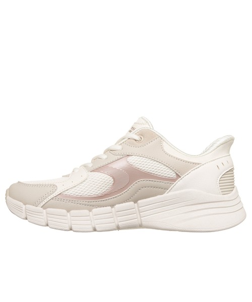 SKECHERS(スケッチャーズ)の「ハンズフリー スリップインズ ボブスBフレックス ルミナス バイブズ(スニーカー・レディース・ホワイト/ブラック・23cm/23.5cm/24cm)」の7枚目の写真