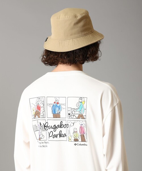 Columbia（コロンビア）の「Columbia/ ロストブルック ロングスリーブTシャツ /コロンビア（Tシャツ/カットソー・レディース・ブラック/グリーン/レッド/ホワイト/ネイビー・S/M/XS/L/XL）」の12枚目の写真