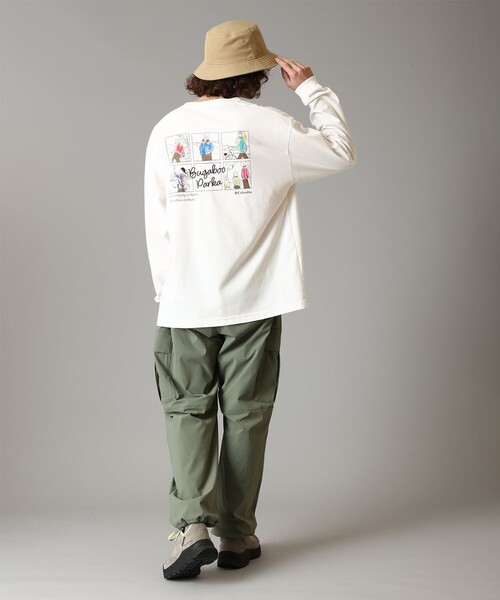 Columbia（コロンビア）の「Columbia/ ロストブルック ロングスリーブTシャツ /コロンビア（Tシャツ/カットソー・レディース・ブラック/グリーン/レッド/ホワイト/ネイビー・S/M/XS/L/XL）」の14枚目の写真