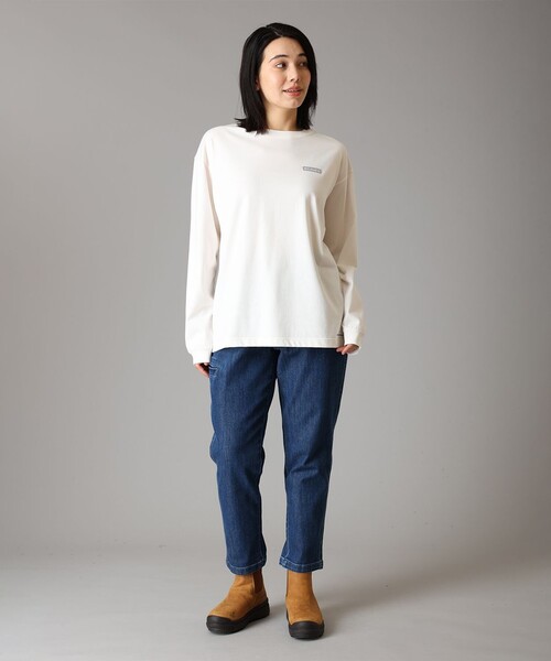 Columbia（コロンビア）の「Columbia/ ロストブルック ロングスリーブTシャツ /コロンビア（Tシャツ/カットソー・レディース・ブラック/グリーン/レッド/ホワイト/ネイビー・S/M/XS/L/XL）」の15枚目の写真