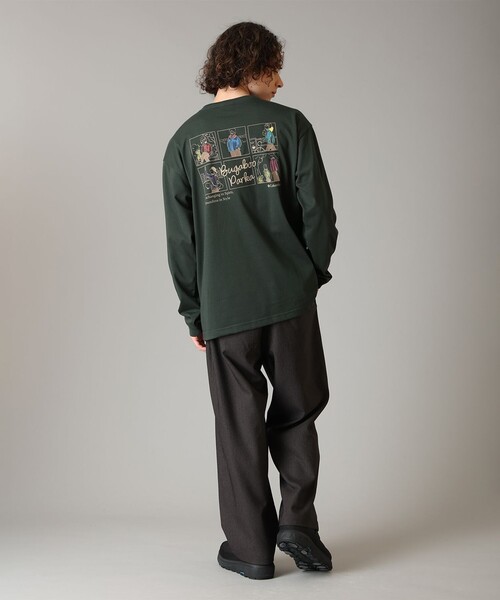 Columbia（コロンビア）の「Columbia/ ロストブルック ロングスリーブTシャツ /コロンビア（Tシャツ/カットソー・レディース・ブラック/グリーン/レッド/ホワイト/ネイビー・S/M/XS/L/XL）」の19枚目の写真