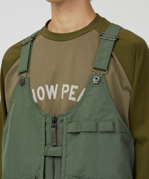 Snow Peak(スノーピーク)の「Snow Peak / TAKIBI Ripstop Vest タキビリップストップ ベスト(ベスト・メンズ・オリーブ/ブラック・L/M/S)」の9枚目の写真