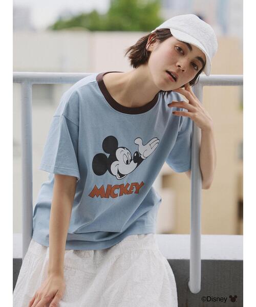 Disney Mickey Mouse цветная футболка (колор‑блок)